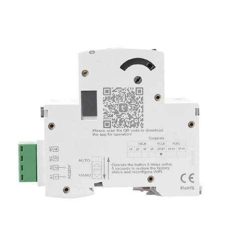 Diferencial Rearmable WiFi 2P 40A