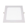 Dow. panel 12W cuadrado luz blanca