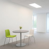 Panel LED 60X120 cm 90W retroiluminado marco blanco