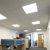 Painel de teto de LED 60 x 60 cm 40W  moldura branca