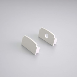 Recessed Aluminium LED Strip Profile lateral anchoring wings