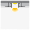 Recessed Aluminium LED Strip Profile for Plasterboard
