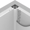 Recessed Aluminum Corner LED strip Profile