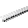 Perfil Alumínio de Canto Encastrar para Gesso / Pladur para Fita LED até 12mm