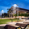 Lâmpada de rua solar LED 100W iluminação pública