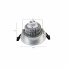 LED Downlight 3W Rodada