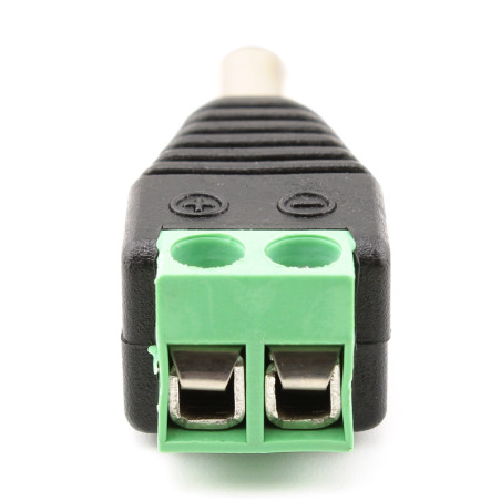 Conector Jack Macho con Clemas Tornillo