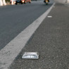 Baliza solar empotrable de carretera LED + reflector