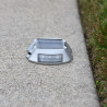Farol solar de estrada 2x3 LED flash