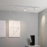 COMPACT Rail Spotlight - White, GU10 Lamps