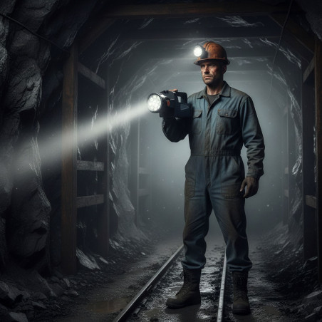 Lampe de poche LED ATEX Rechargeable