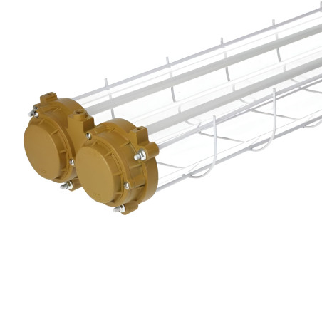 ATEX Waterproof Case 2 x T8 Tubes 18W IP65 1200mm