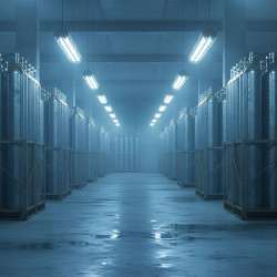 Armadura Estanque ATEX 2 Tubos T8 18W