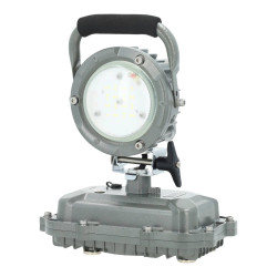 Portable Rechargeable ATEX LED Floodlight 20W 120˚ IP66