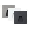 Balise LED Extérieure 3W Encastrable Murale Carré Trapèze
