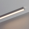 Perfil tira led alumínio retangular 1m 17,5 x 14,5 x 1000mm
