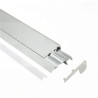 Profilé en aluminium pour bande de leds pour escaliers