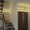 Aluminium profile for led strip double side lighting