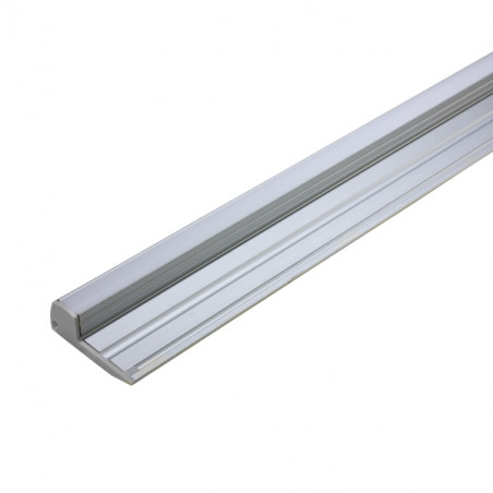 Perfil de aluminio tira led para escaleras