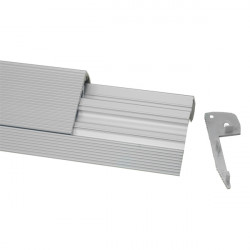 Perfil de aluminio tira led para escaleras