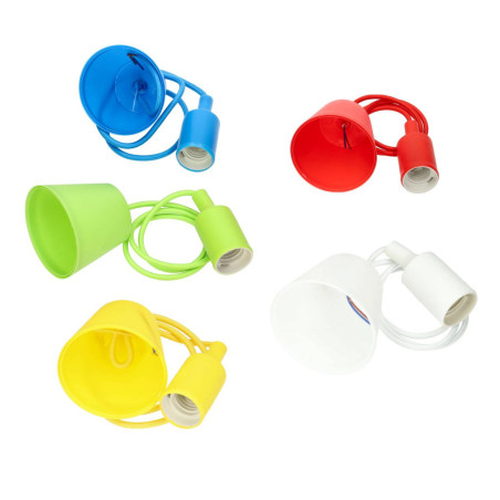 Pendentif porte-lampe E27...