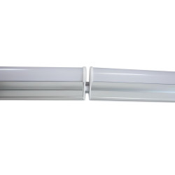 Réglette LED - 9W, basse assemblable, opaque