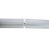 Réglette LED - 9W, basse assemblable, opaque