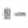 Feet LED Dimmer Switch 300W