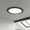 Downlight - Round 24W Panel BLACK
