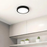 LED Ceiling Lamp 24W Round Black