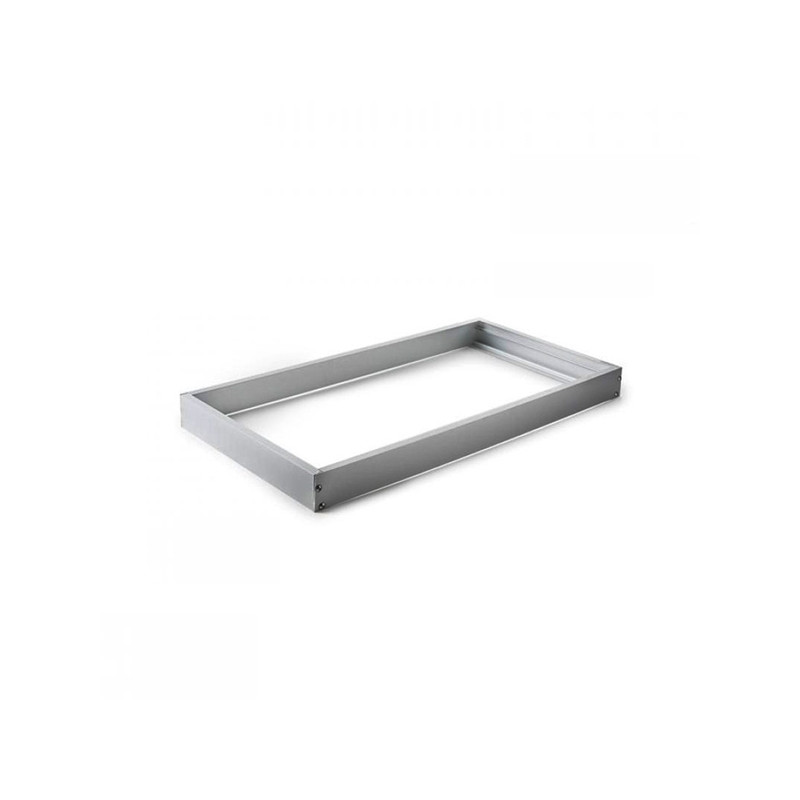 Marco aluminio plata para panel 30x60