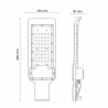 Street Light LED Fitting - 50W
