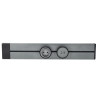 Carril enchufes deslizantes enchufe USB A+C para rail 3.1A