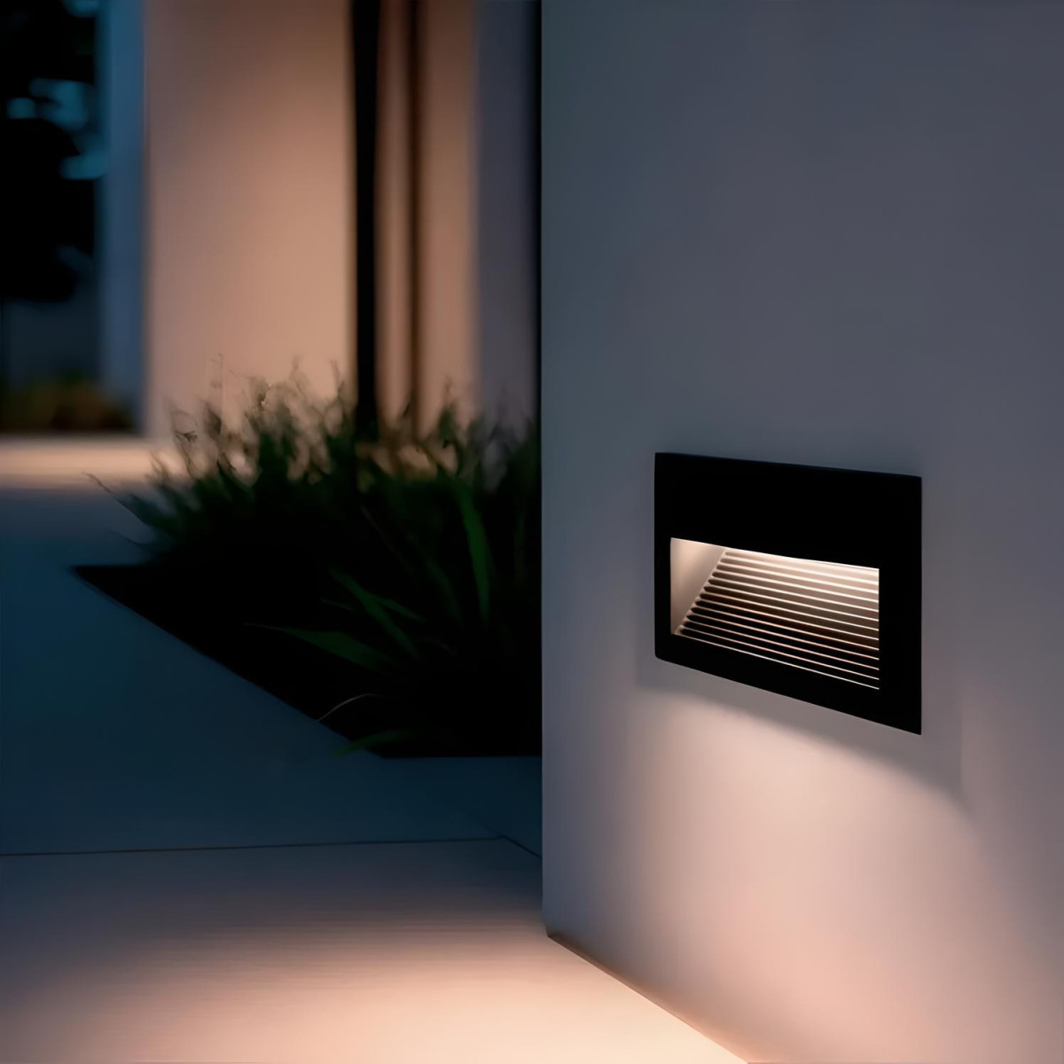 Baliza LED Exterior 3W Empotrable 160x100mm IP65