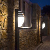 E27 CURVE WALL LAMP black
