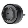 16A Schuko rail socket