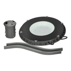 partes Luminária LED 100W Iluminação Pública