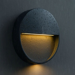 3W Circular Wall Surface Outdoor LED Step Light