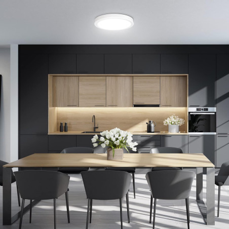 Plafón LED 24W Circular Ø285mm cocina