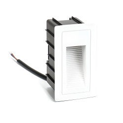 Balise LED Extérieure 3W Encastrable Verticale 57x103mm