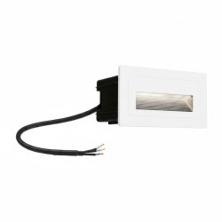 Baliza LED Exterior 3W Embutida Horizontal 103x57mm