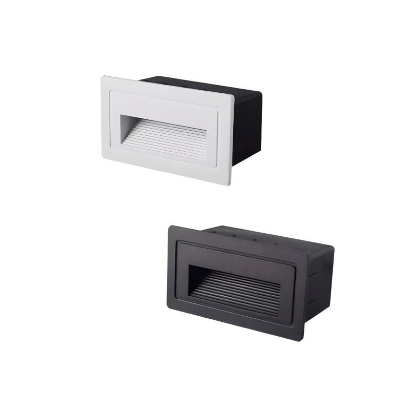 Outdoor Recessed Horizontal LED Step Light 3W