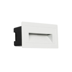 Outdoor Recessed Horizontal LED Step Light 3W white