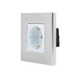 Cadre en Aluminium Brossé 1 Mécanisme série crystal