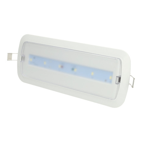 Luminaire de Secours LED 3W Permanent / Non Permanent