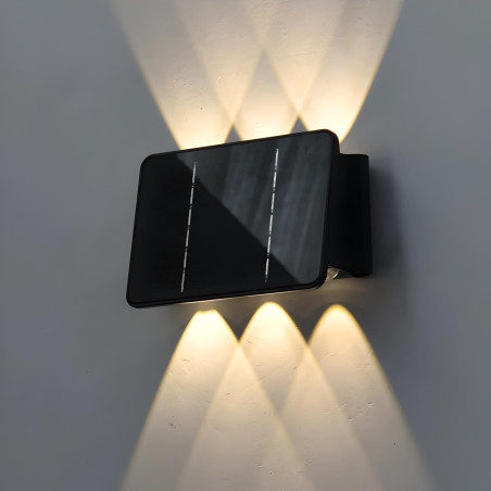 Aplique Solar LED Bidirecional 6W 500lm IP65