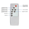 Controlo Remoto Projetor Solar LED de Parede 15W 940mm