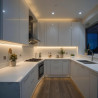 Led Downlight 3W moldura branca