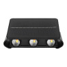 Aplique Solar LED Bidirecional de Parede 6 LEDs 3CCT IP65