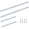Cadre en aluminium blanc pour panneau 30x120
